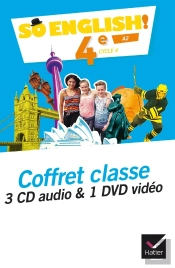 So English! : 4e ; 3 Cd Audio + 1 Dvd Pour La Classe