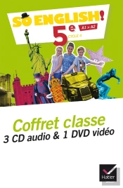 So English! ; Anglais ; 5e ; Coffret Cd / Dvd De La Classe