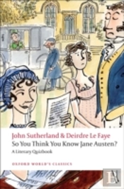 So You Think You Know Jane Austen?