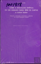 Sobre a Educação Estética do Ser Humano Numa Série de Cartas