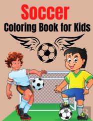 Soccer Coloring Book For Kids
