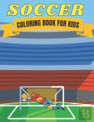 Soccer Coloring Book For Kids