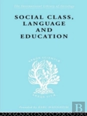 Social Class Language And Education