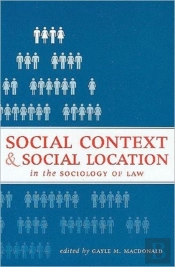 Social Context And Social Location In The Sociology Of Law