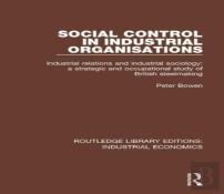 Social Control In Industrial Organisations