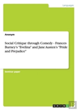 Bertrand.pt - Social Critique Through Comedy - Frances Burney'S 