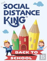 Social Distance King - Back To School