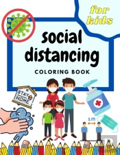 Social Distancing Coloring Book For Kids