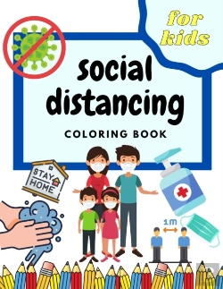 Bertrand.pt - Social Distancing Coloring Book For Kids