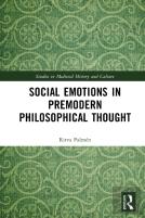 Social Emotions In Premodern Philosophical Thought