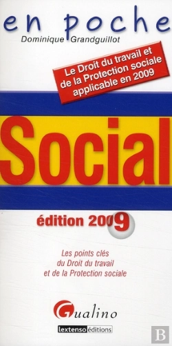 Bertrand.pt - Social En Poche ; Les Points Clés Du Droit Du Travail Et De La Protection Sociale (Édition 2009)