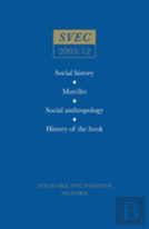 Social History, Morellet, Social Anthropology, History Of The Book