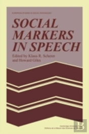 Social Markers In Speech