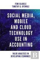 Social Media, Mobile And Cloud Technology Use In Accounting