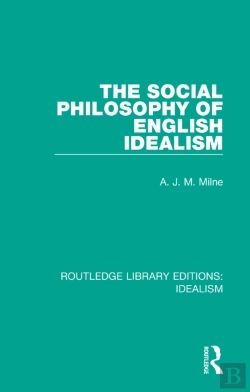 Bertrand.pt - Social Philosophy Of English Idealism