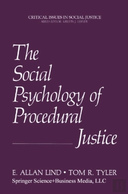 Bertrand.pt - Social Psychology Of Procedural Justice
