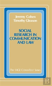 Social Research In Communication And Law