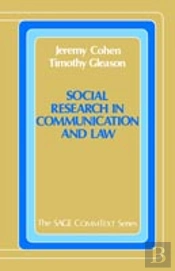 Social Research In Communication And Law