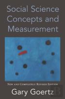Social Science Concepts And Measurement
