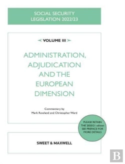 Bertrand.pt - Social Security Legislation 2022/23 Volume Iii