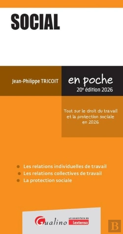 Bertrand.pt - Social : Tout Sur Le Droit Du Travail Et La Protection Sociale En 2026 (Édition 2026)