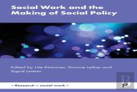 Social Work And The Making Of Social Policy