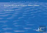 Social Work In Higher Education