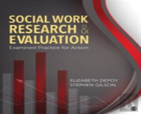Social Work Research And Evaluation
