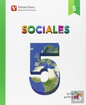 Sociales 5 + Castilla-La Mancha Sep (Aula Activa)