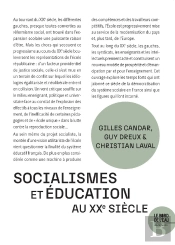 Socialismes Et Éducation Au Xxe Siècle