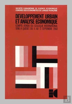 Bertrand.pt - Société Canadienne De Sciences Économiques ; Développement Urbain Et Analyse Économique