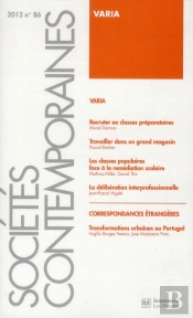 Societes Contemporaines 86