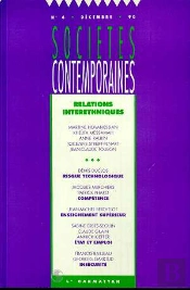Societes Contemporaines T.4; Relations Interethniques