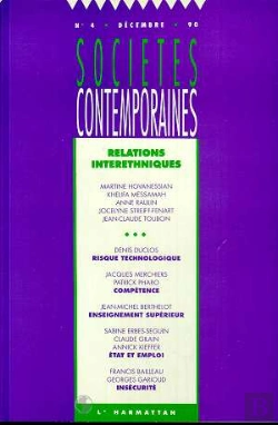 Bertrand.pt - Societes Contemporaines T.4; Relations Interethniques