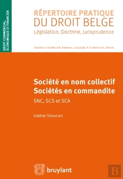 Bertrand.pt - Sociétés En Nom Collectif Et Sociétés En Commandite