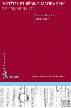 Bertrand.pt - Sociétés Et Régime Matrimonial De Communauté