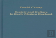 Society And Culture In Early Modern England