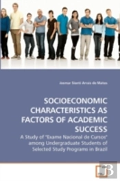 Socioeconomic Characteristics As Factors