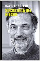 Sociologia Del Riesgo