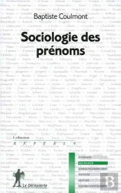 Sociologie Des Prenoms