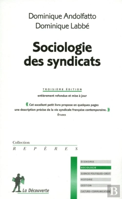 Bertrand.pt - Sociologie Des Syndicats