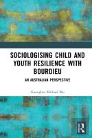 Sociologising Child And Youth Resilience With Bourdieu