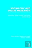 Sociology And Social Research (Rle Social Theory)