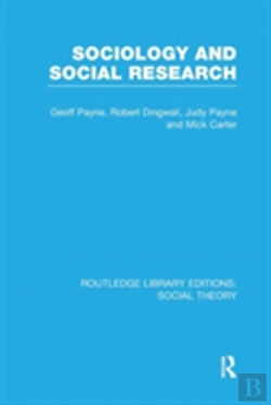 Bertrand.pt - Sociology And Social Research (Rle Social Theory)