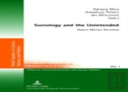 Sociology And The Unintended