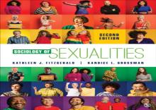 Sociology Of Sexualities