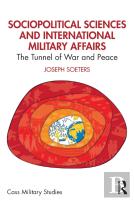 Sociopolitical Sciences And International Military Affairs