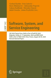 Software, System, And Service Engineering