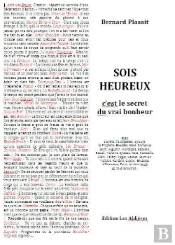 Bertrand.pt - Sois Heureux, C'Est Le Secret Du Vrai Bonheur