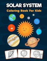 Solar System Coloring Book For Kids